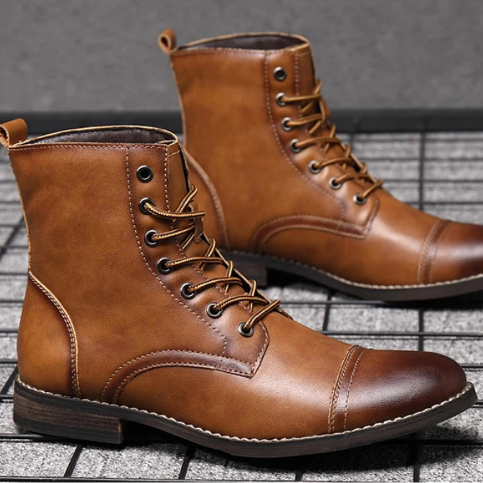 Elegant Leather Boots