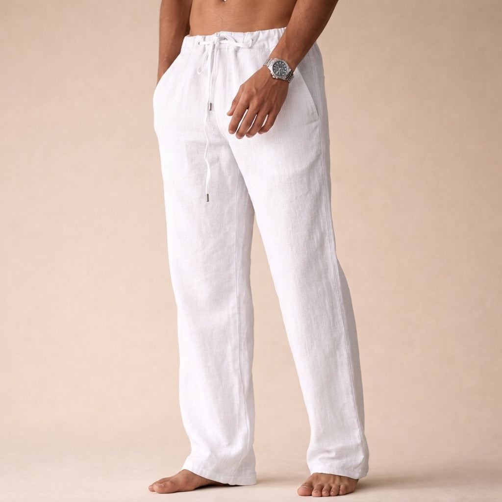 Pantalon en lin pour homme