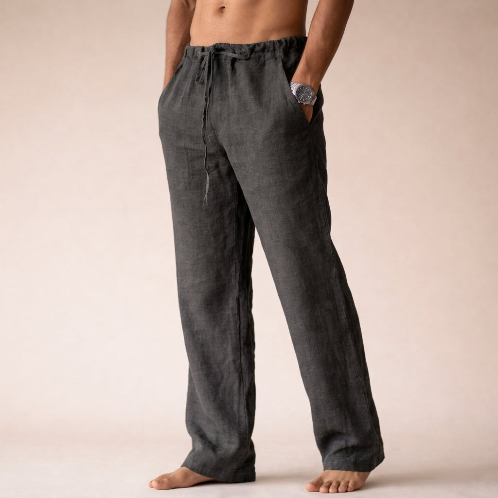 Pantalon en lin pour homme