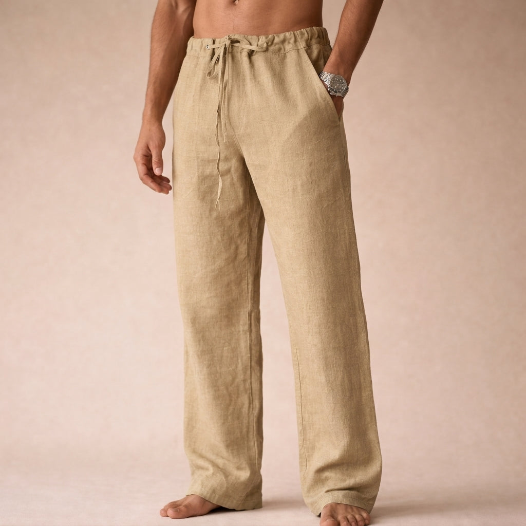 Pantalon en lin pour homme