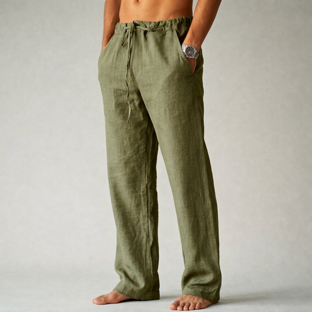 Pantalon en lin pour homme