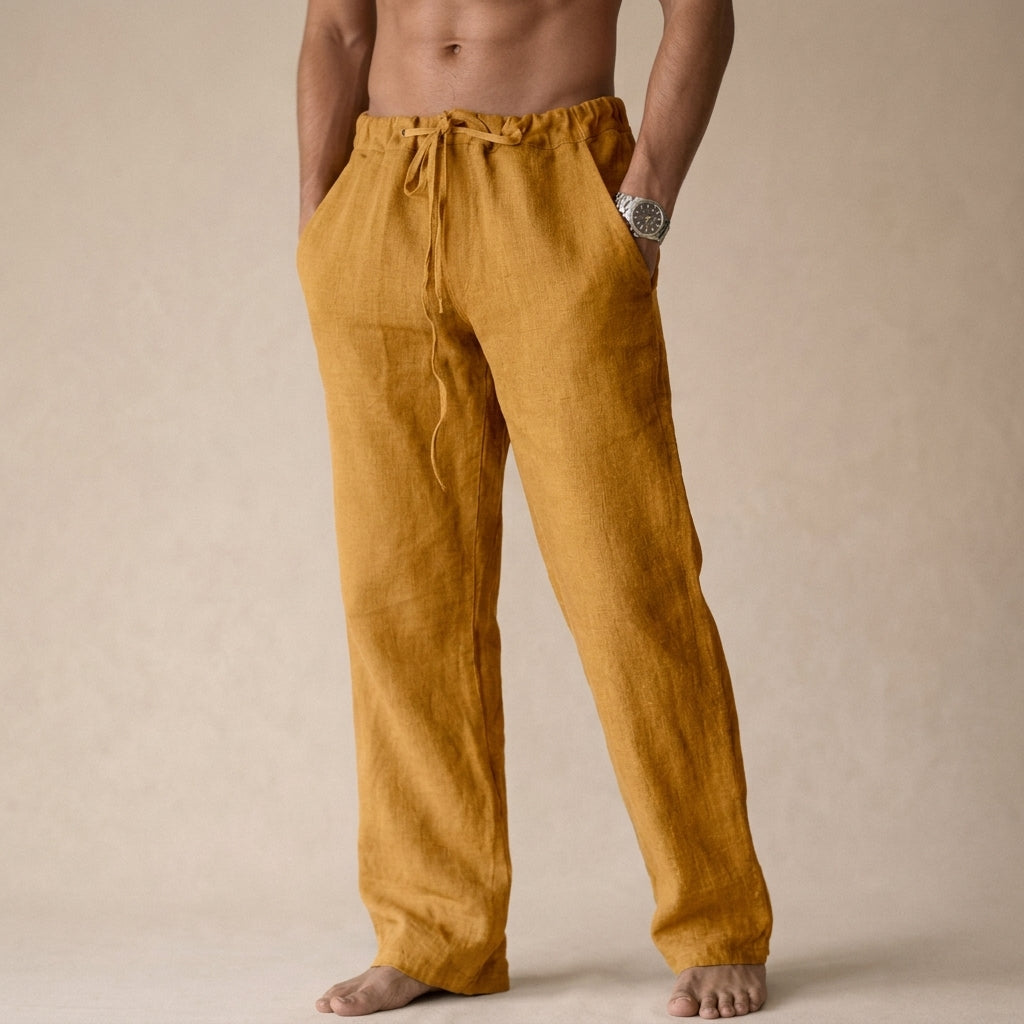 Pantalon en lin pour homme