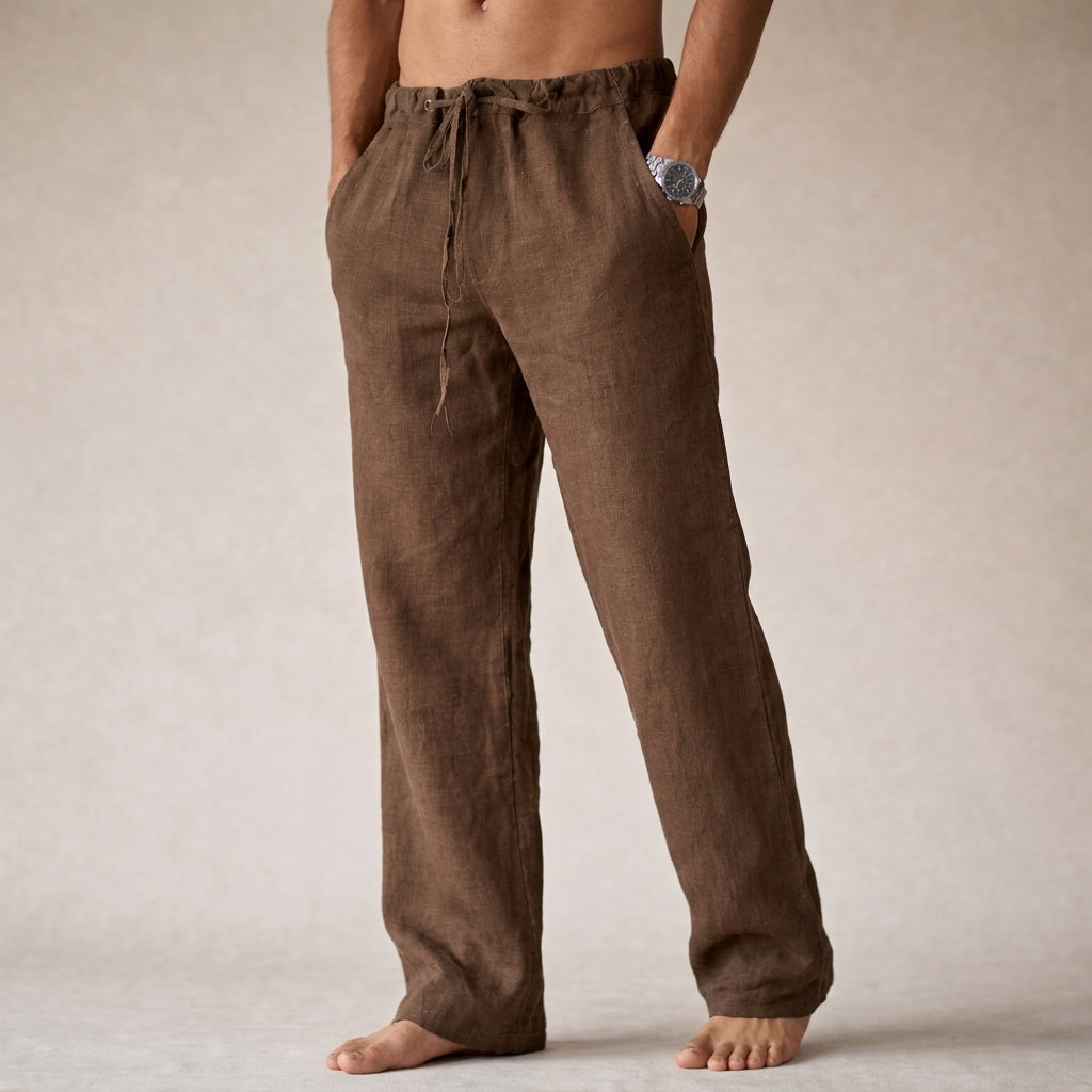 Pantalon en lin pour homme