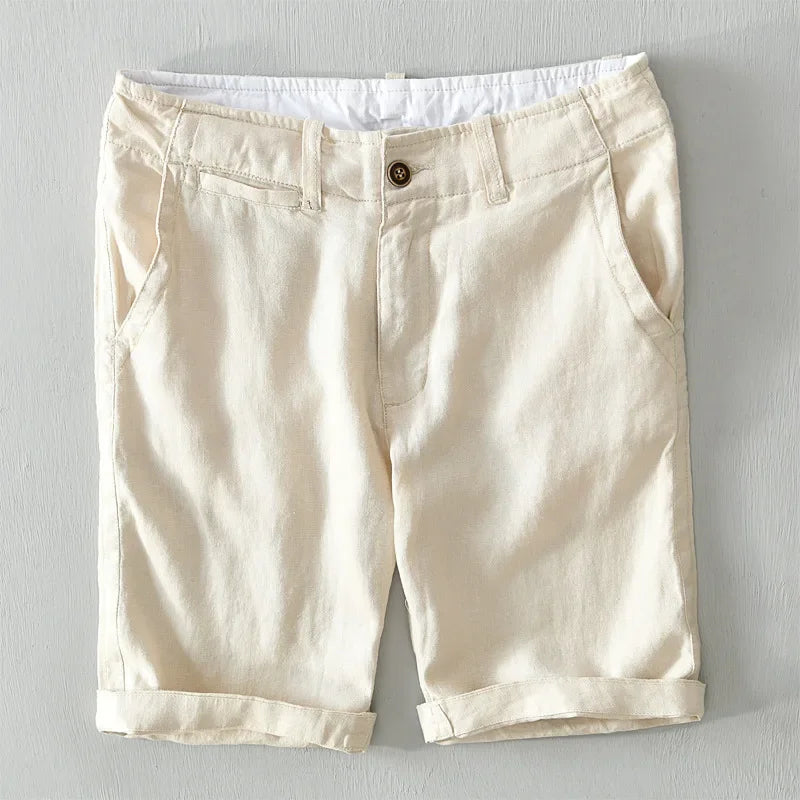 Pantaloncini di lino casual