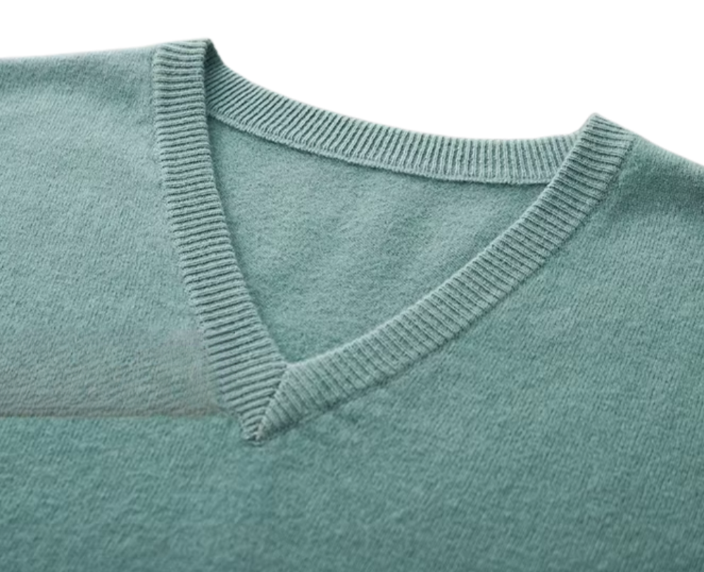 Wool V-Neck Sweater