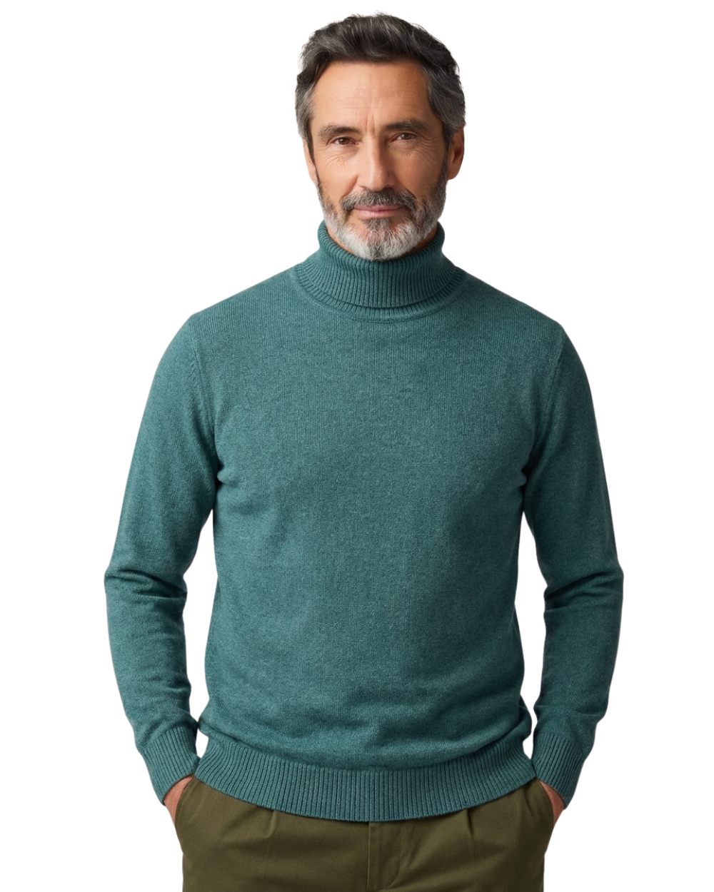 Casual Wool Turtleneck