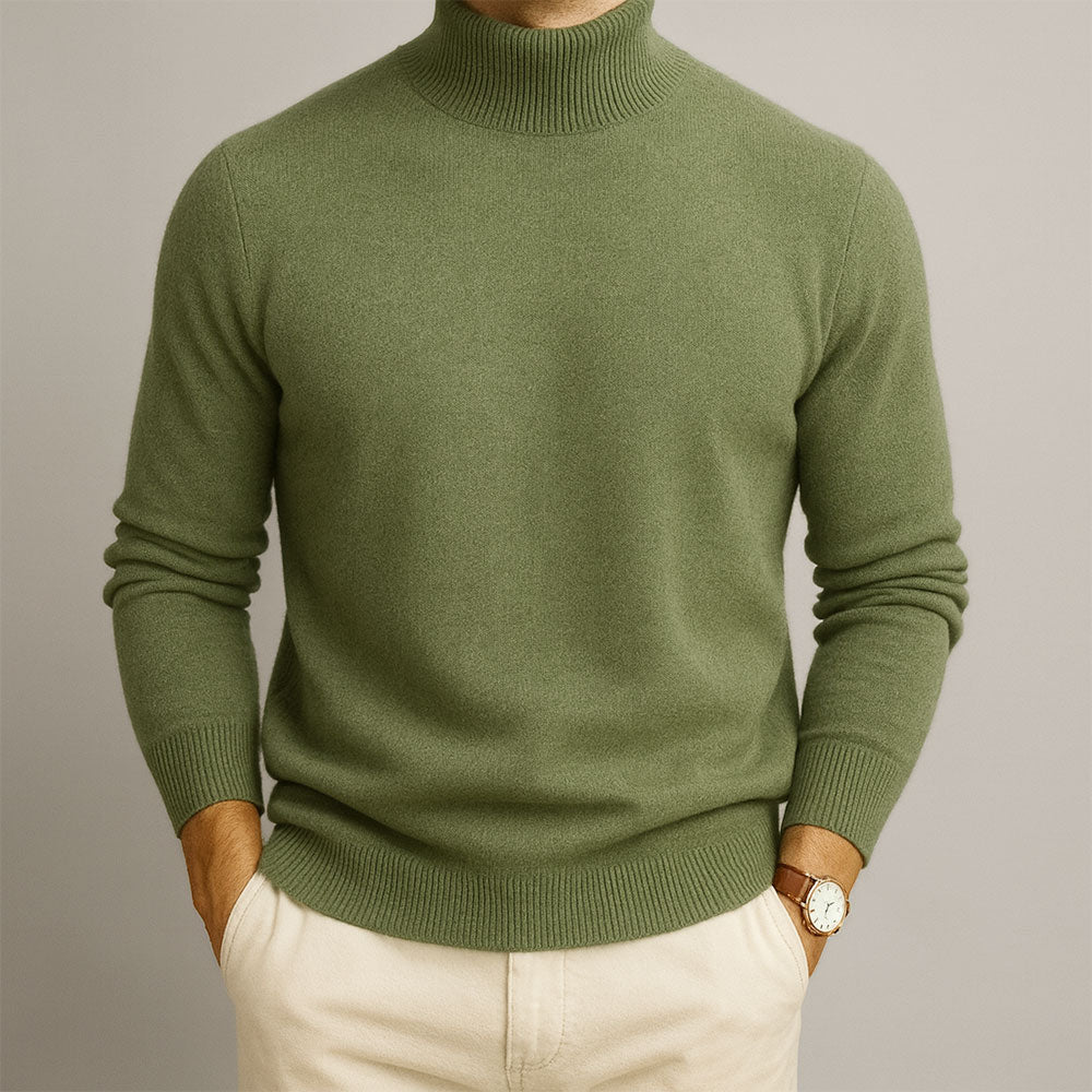 Elegant Men's Turtleneck