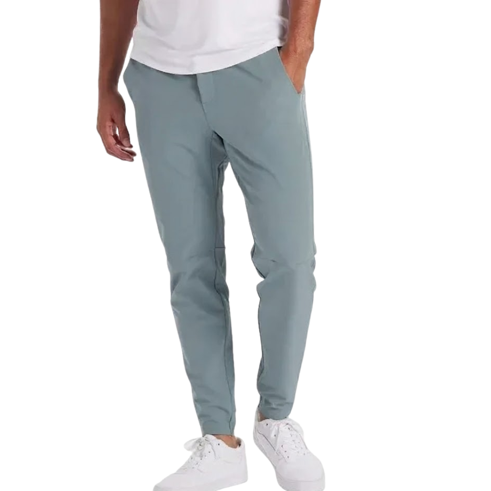 Eleganti pantaloni elasticizzati da uomo