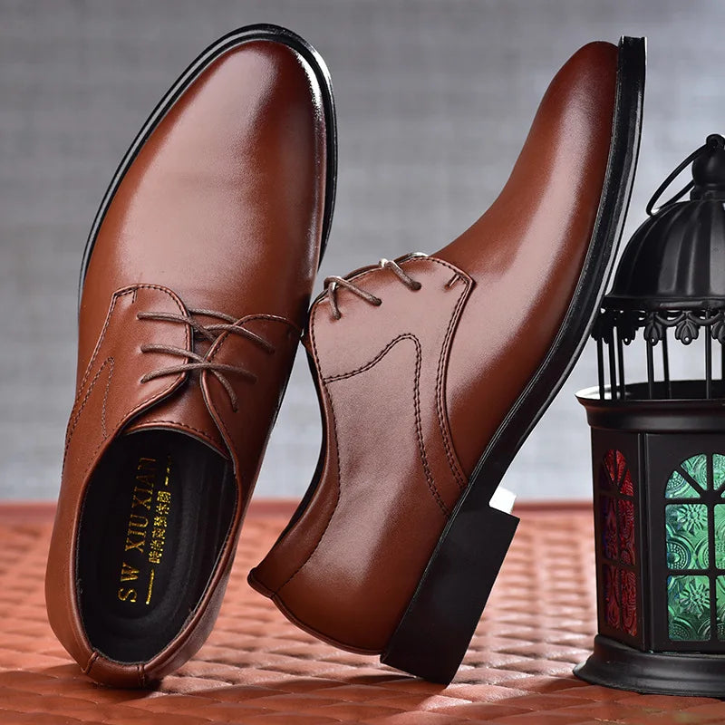 Chaussures d'affaires en cuir
