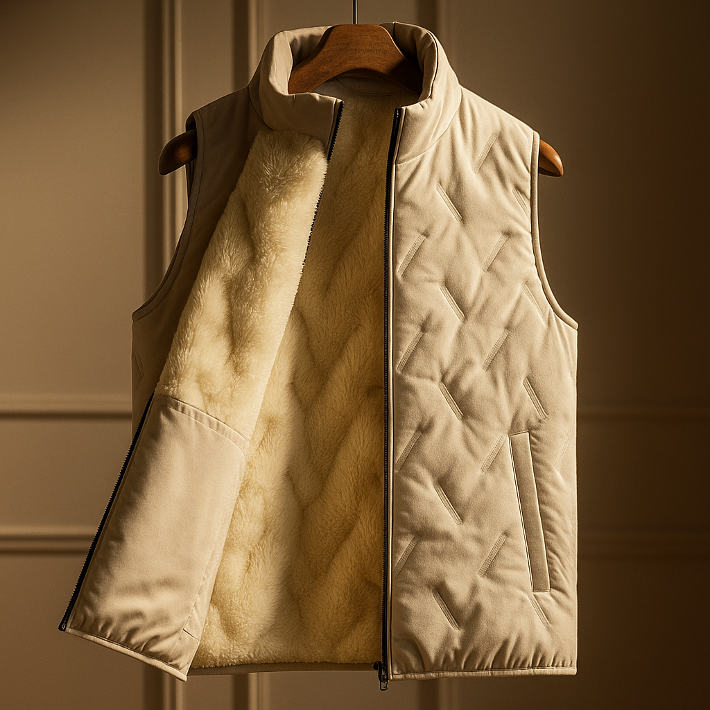 Elegant Sherpa Vest