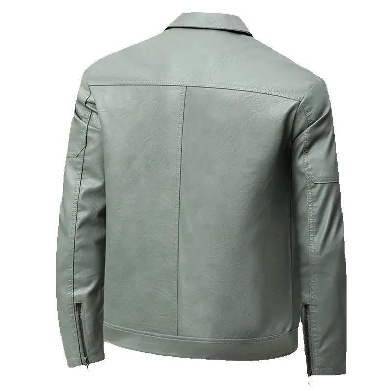 Veste en cuir élégante
