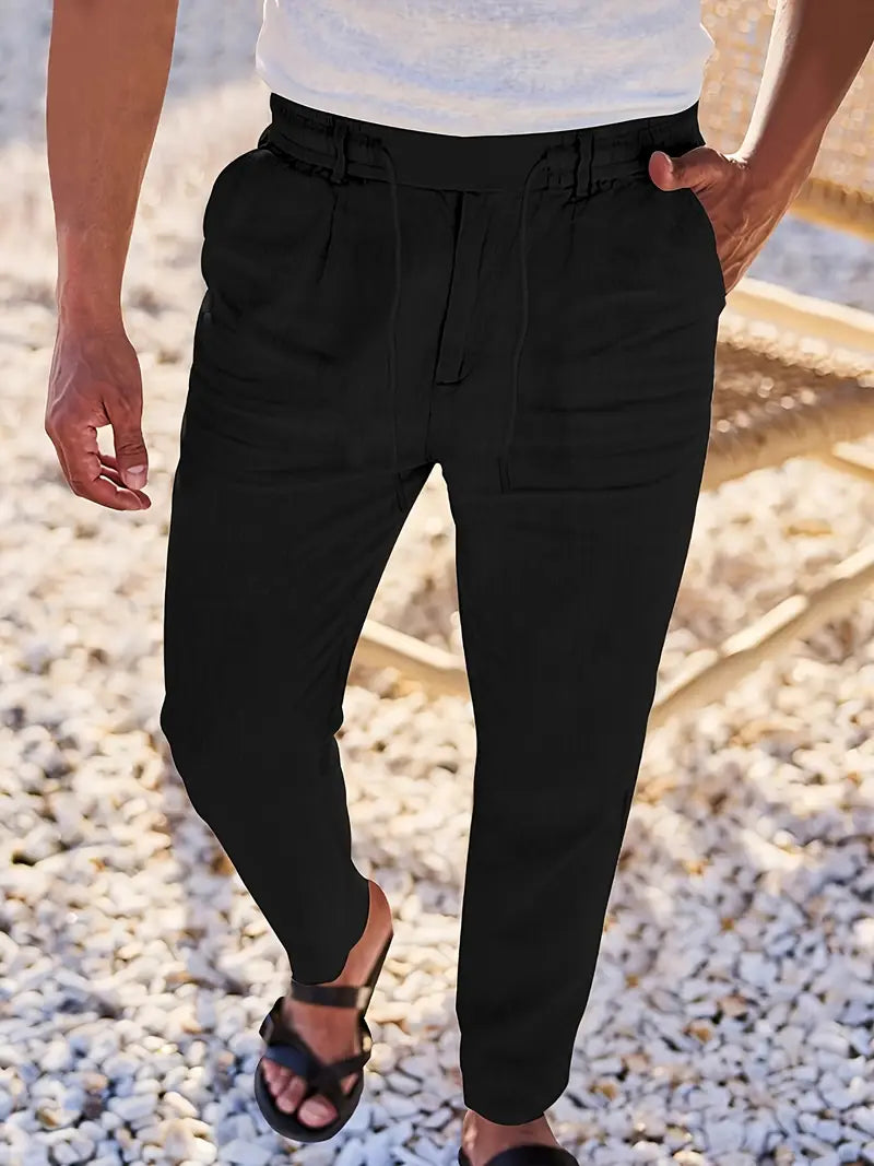 Pantaloni di lino eleganti