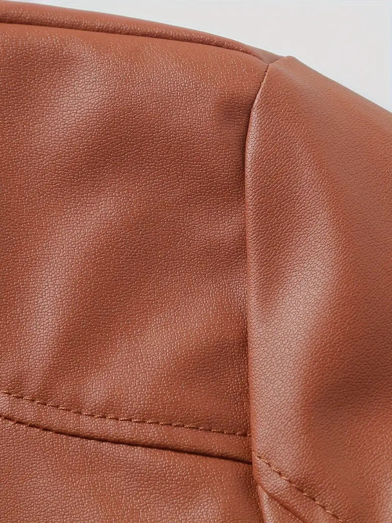 Casual leather Jacket