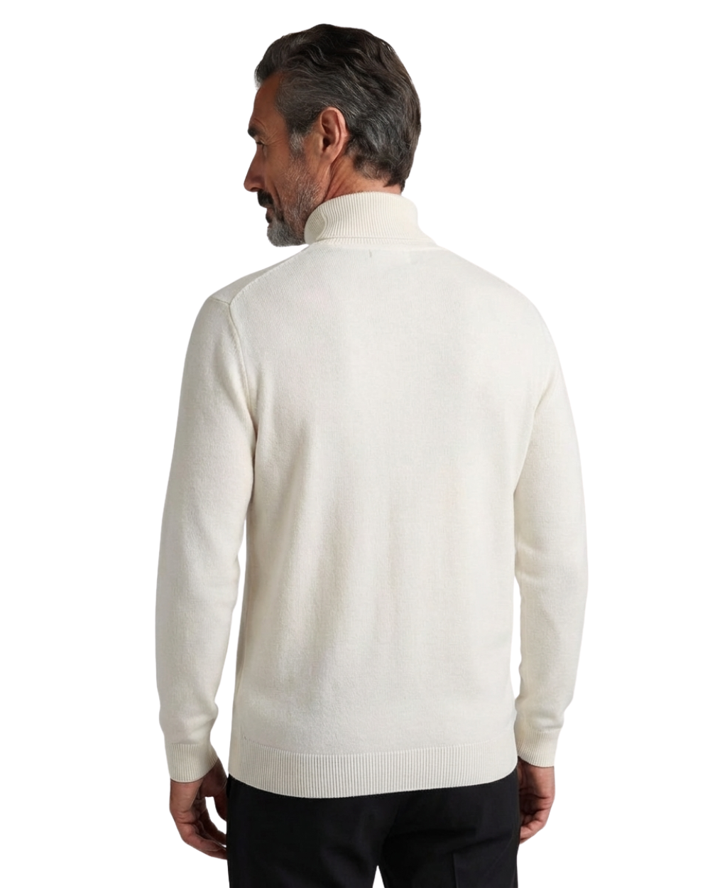 Elegant Cotton Turtleneck