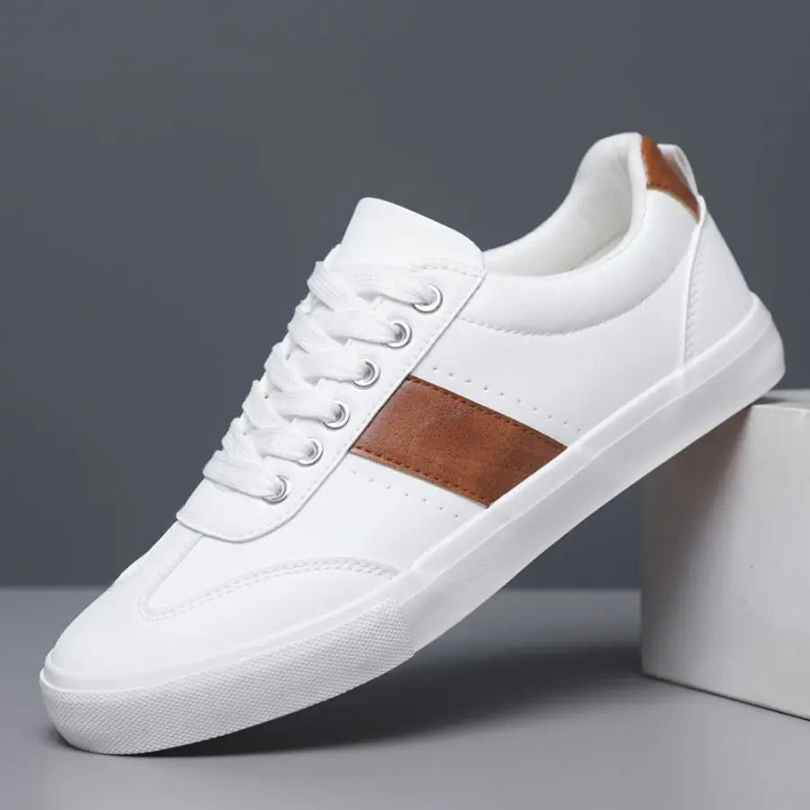 Elegante Leder-Sneaker