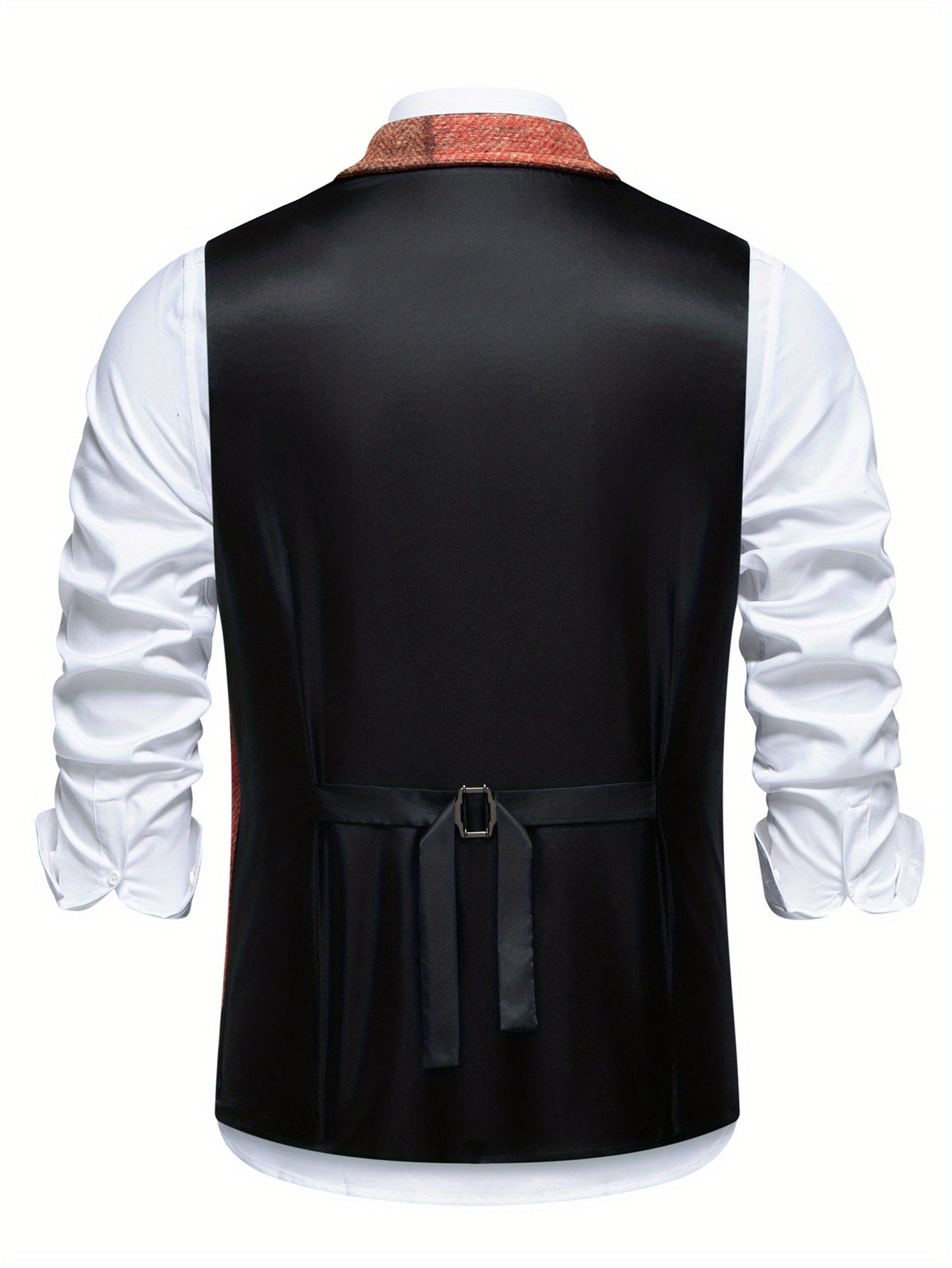 Gilet élégant en patchwork