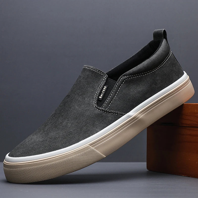 Elegantes zapatillas de lona