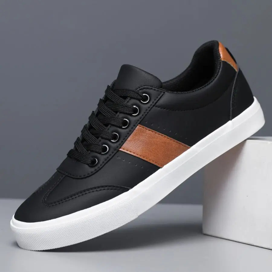 Elegante Leder-Sneaker