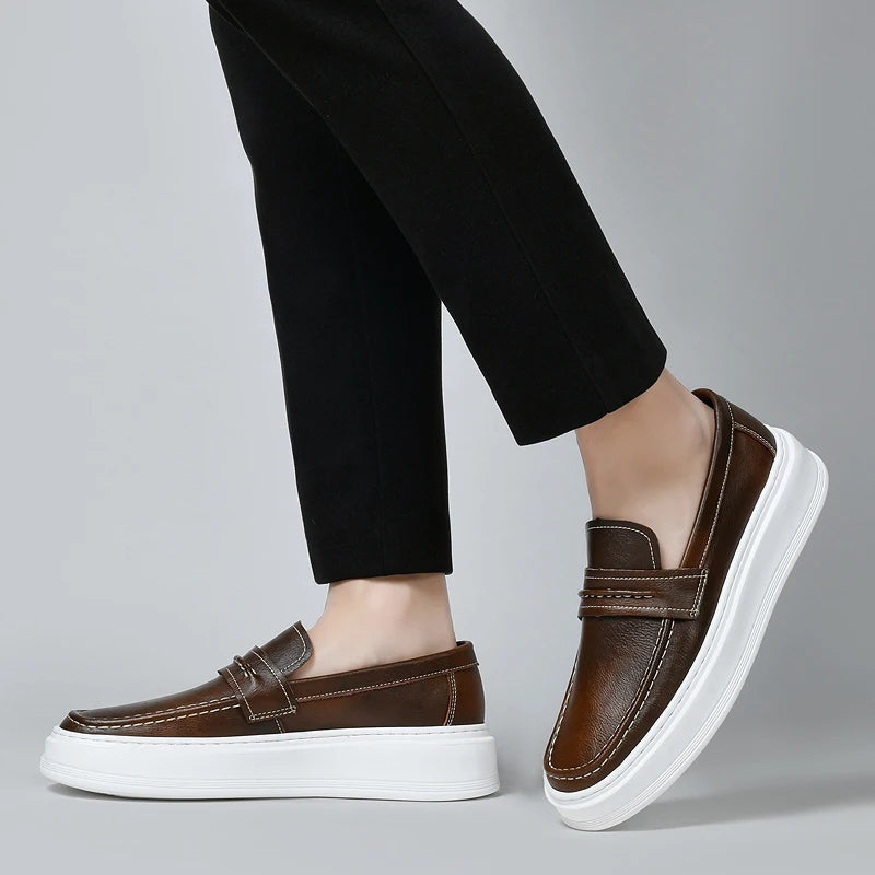 Mocassins en cuir de première qualité