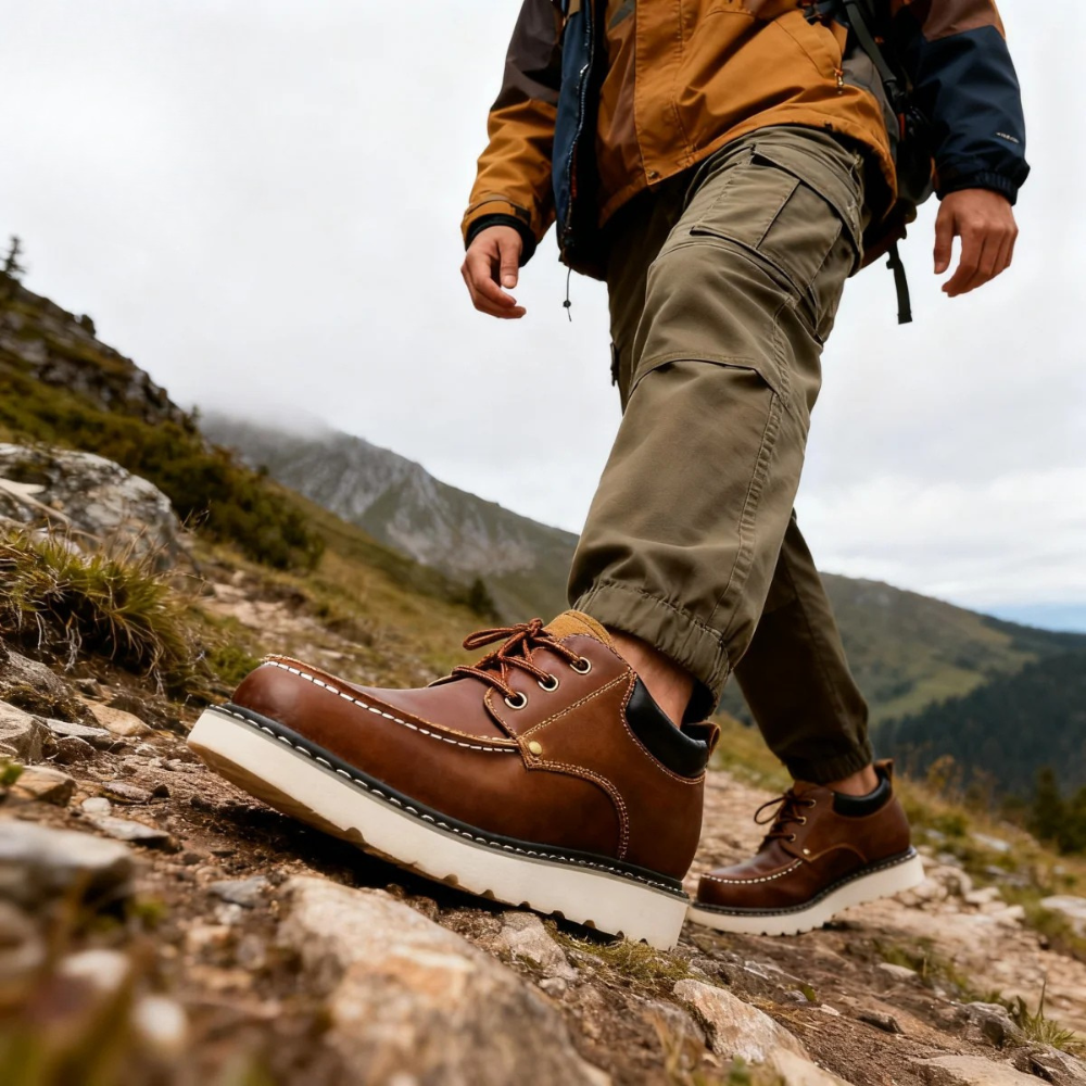 Retro Casual Leather Shoes