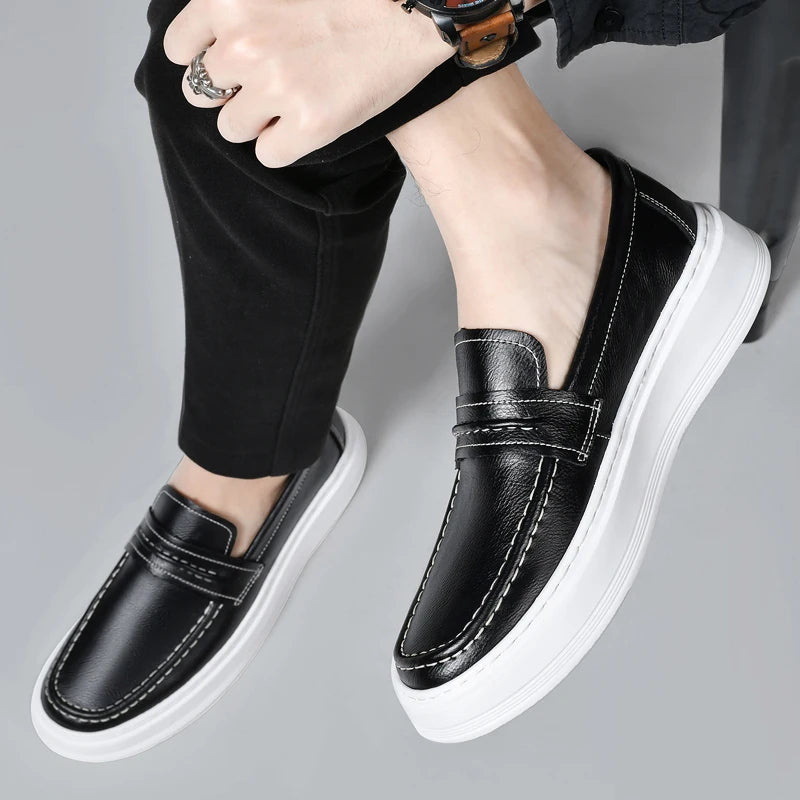 Mocassins en cuir de première qualité