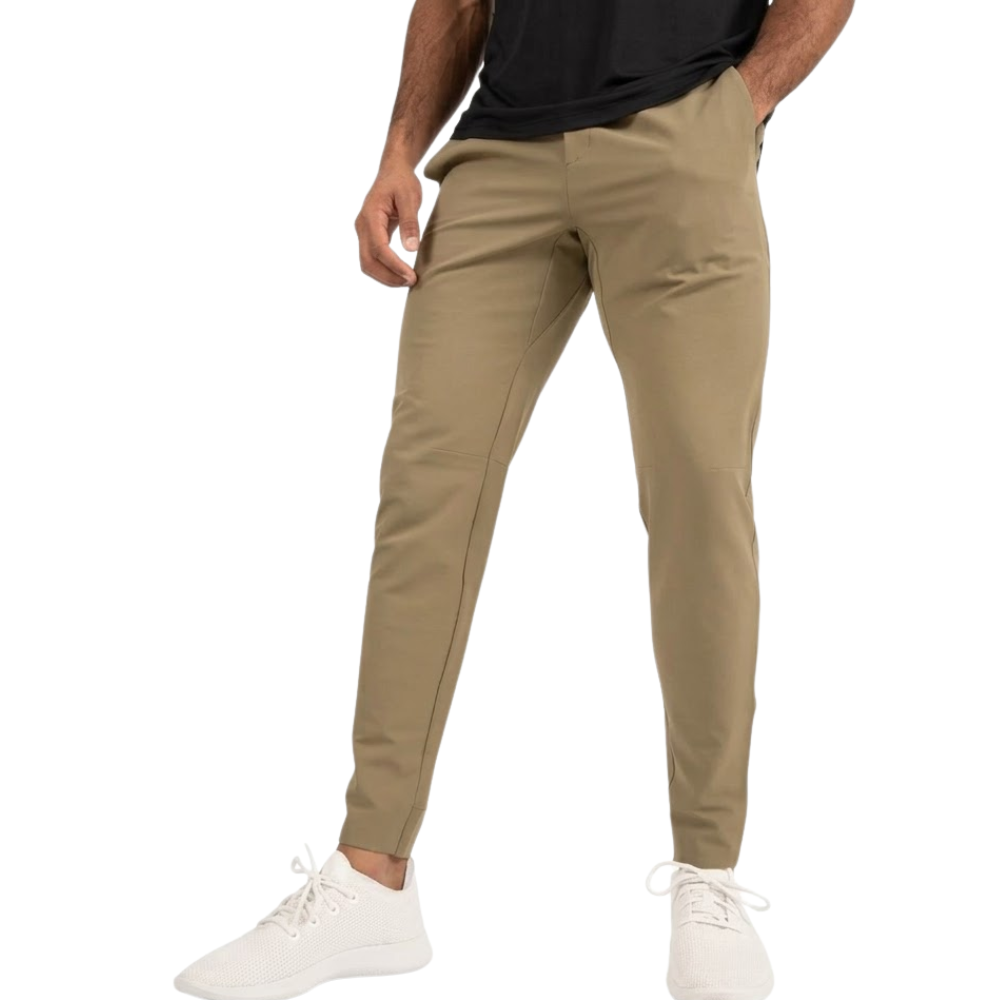Eleganti pantaloni elasticizzati da uomo