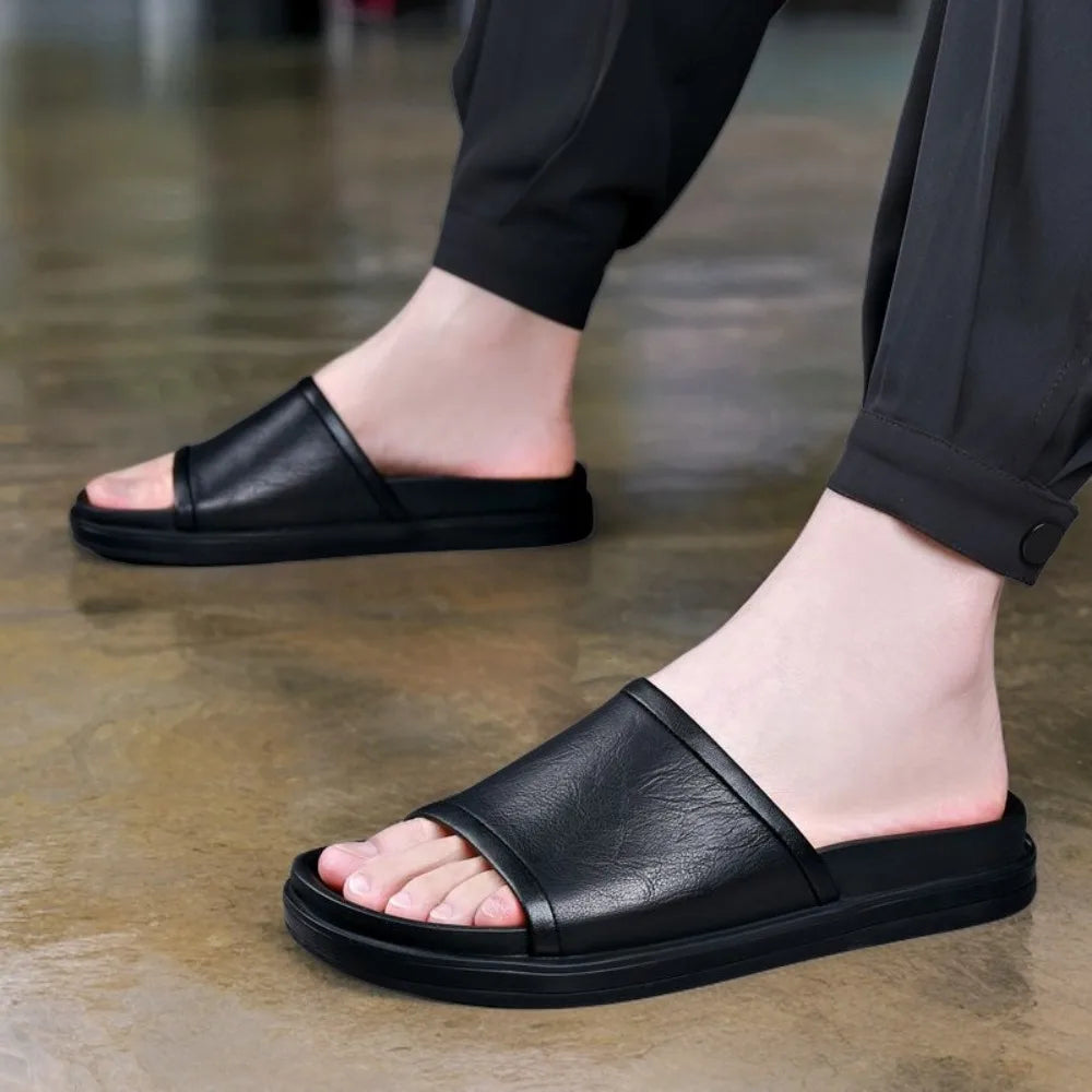 Sandali eleganti in pelle