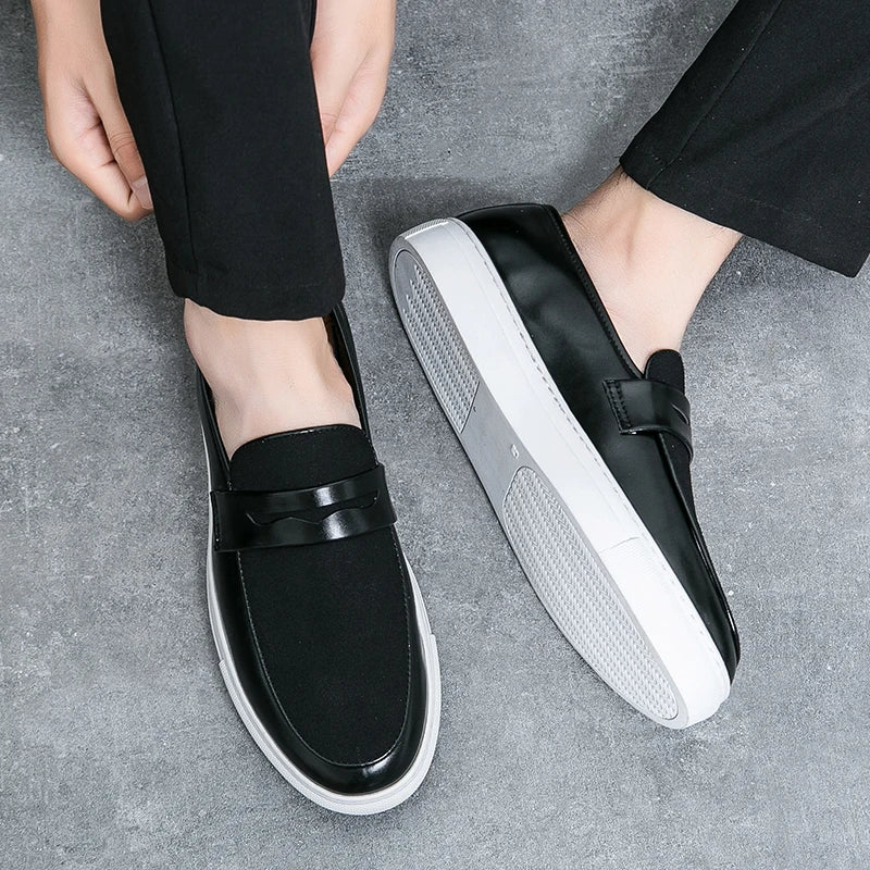 Mocassins en daim chic