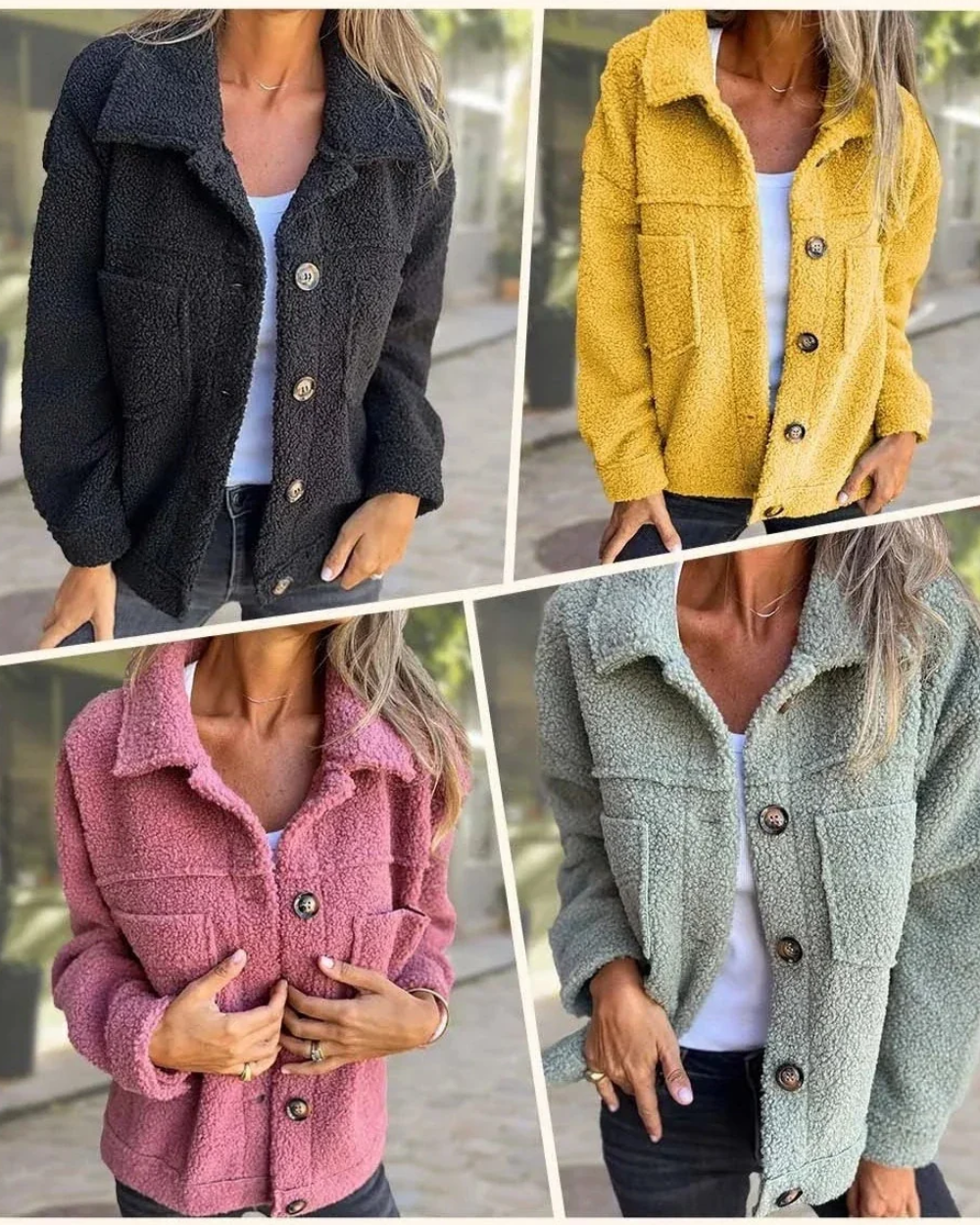 Warm Short Spring Jacket