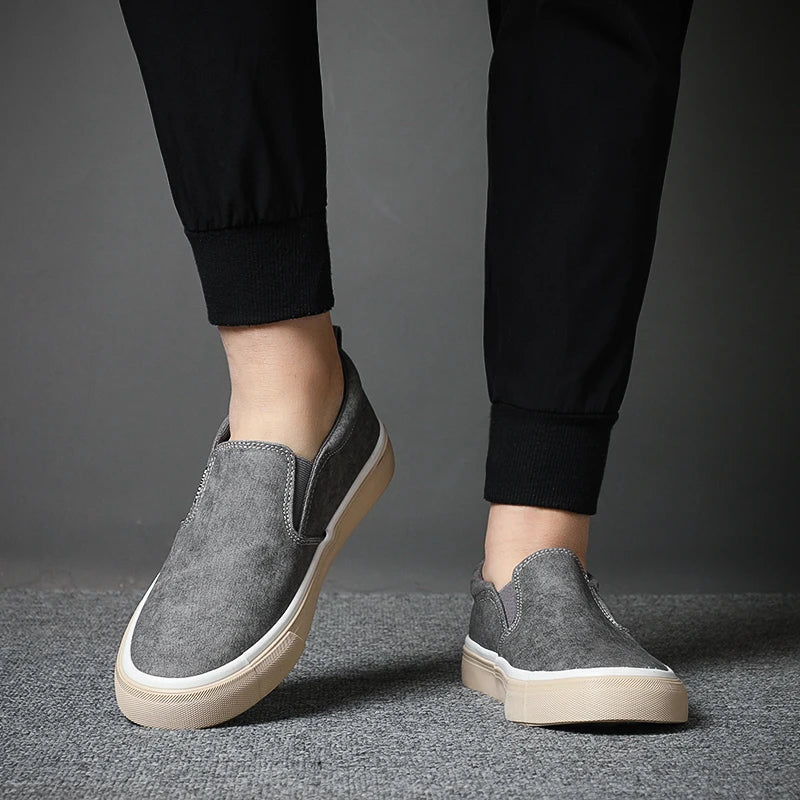 Elegantes zapatillas de lona