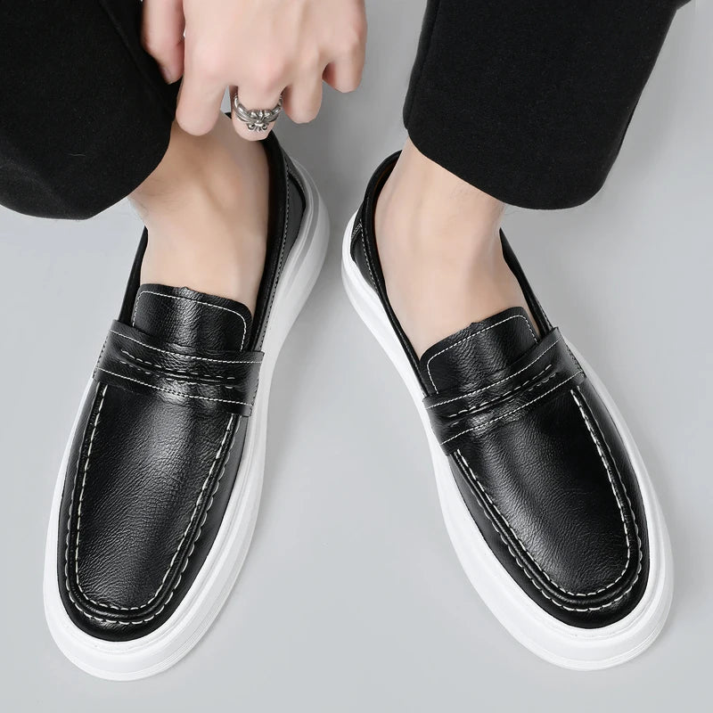 Mocassins en cuir de première qualité
