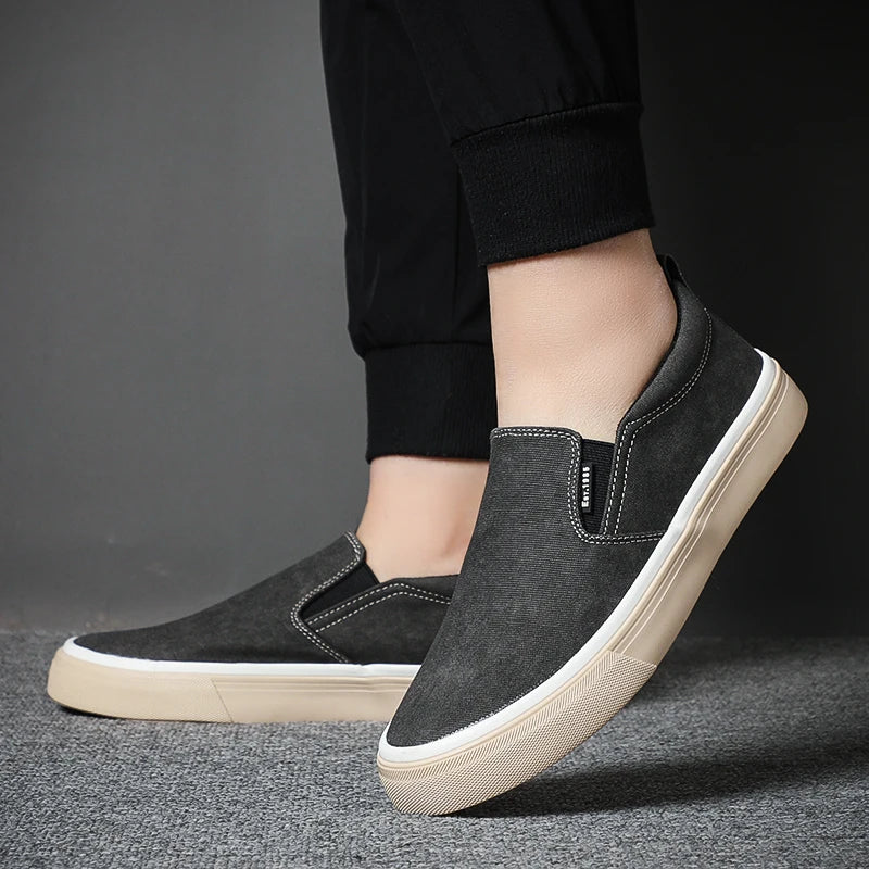 Elegantes zapatillas de lona