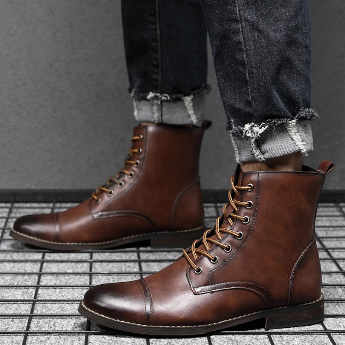Elegant Leather Boots