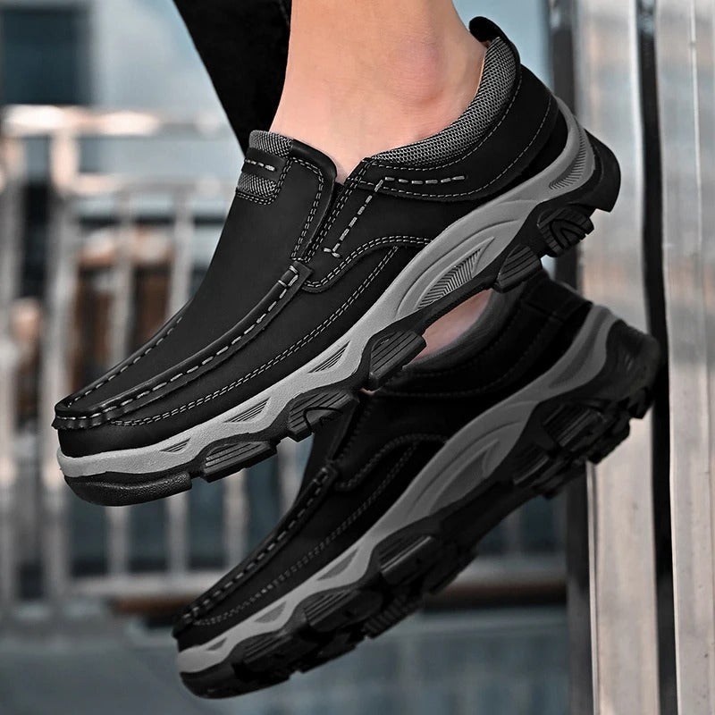 Elegant Leather Slip-On Shoes