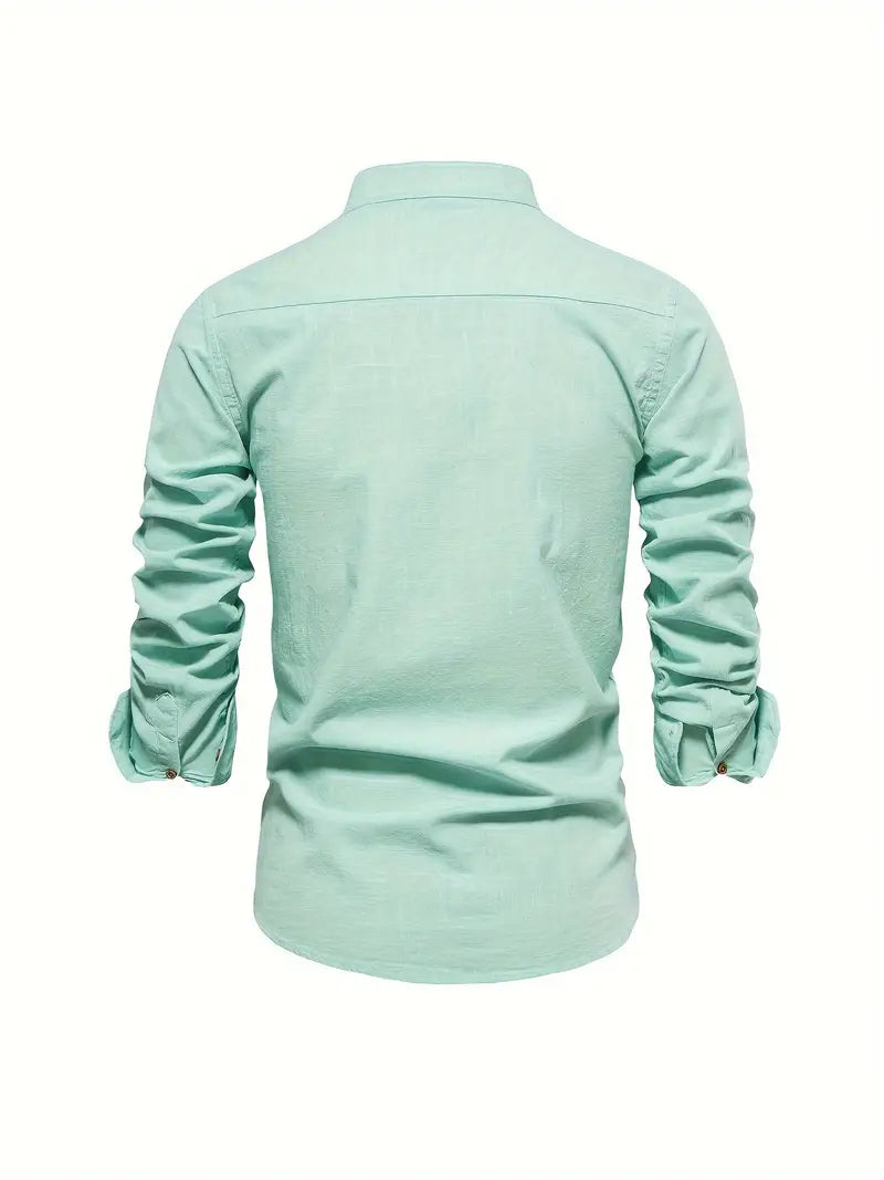 Camicia da uomo elegante e traspirante