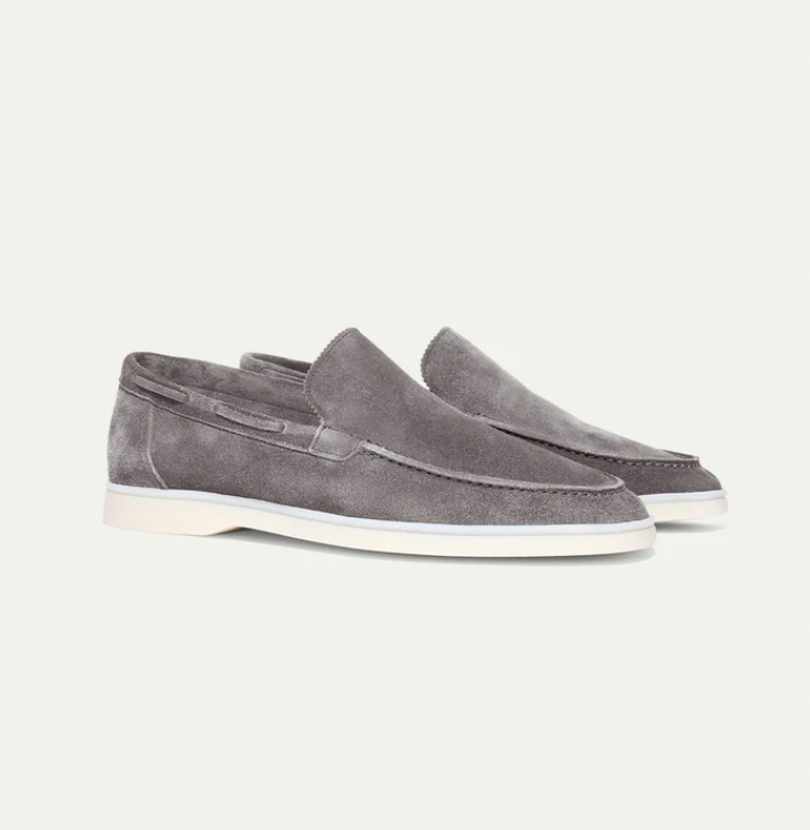 Suede Loafers