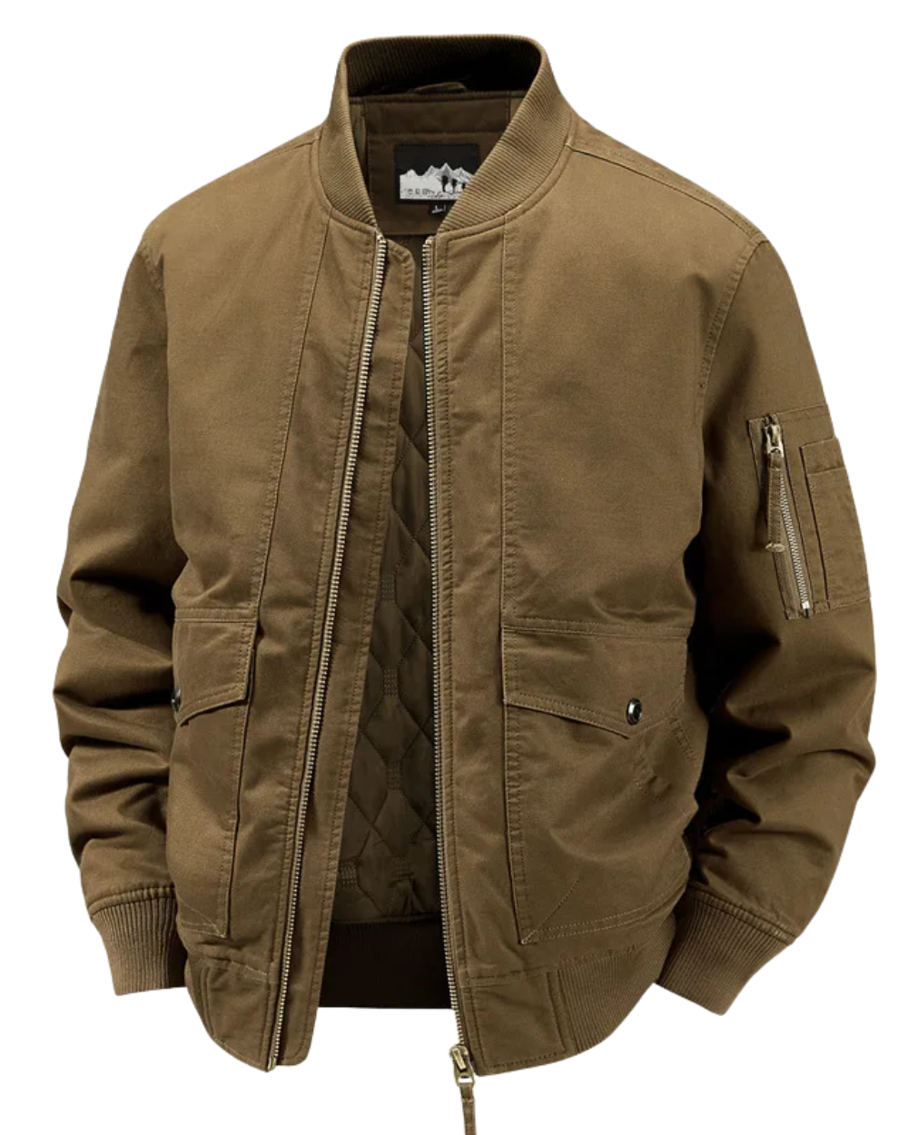 Veste bombardier élégante en coton