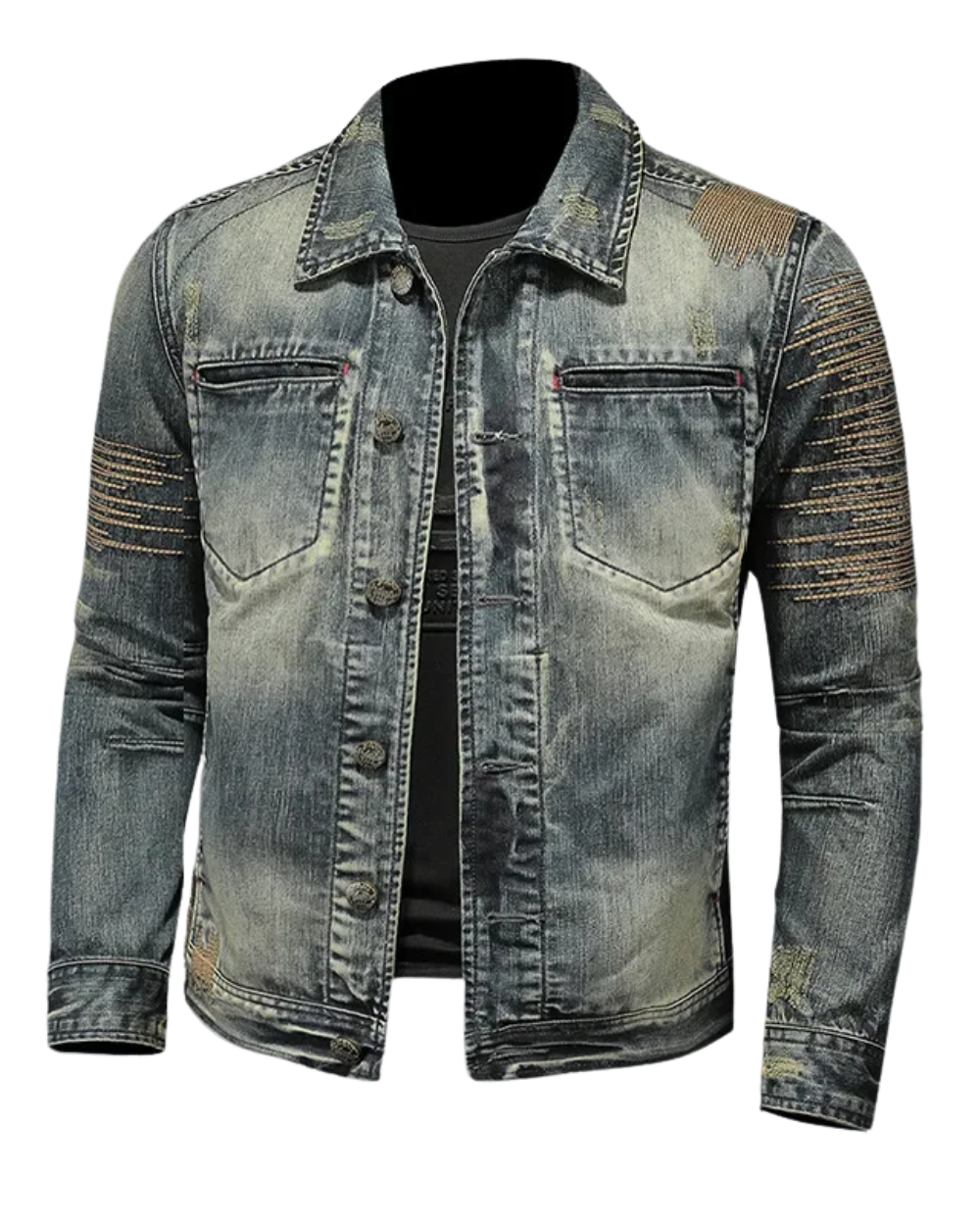 Veste en jean rétro