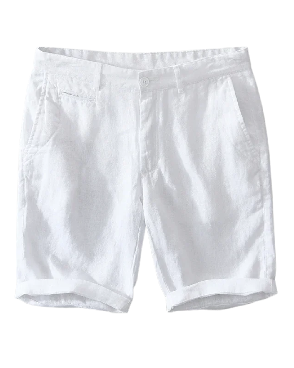 Short en lin haut de gamme