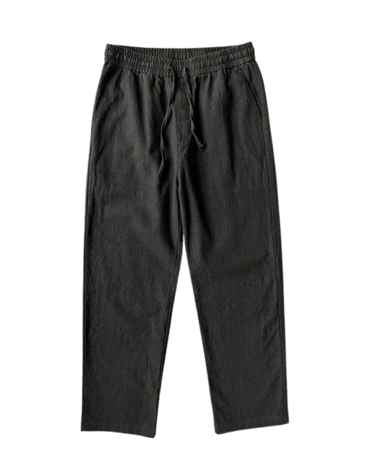 Pantaloni in lino di alta qualità