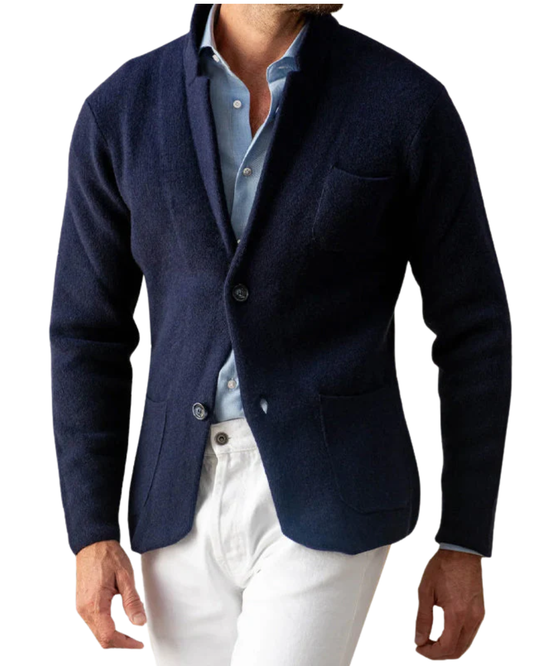 Elegante gilet lavorato a maglia