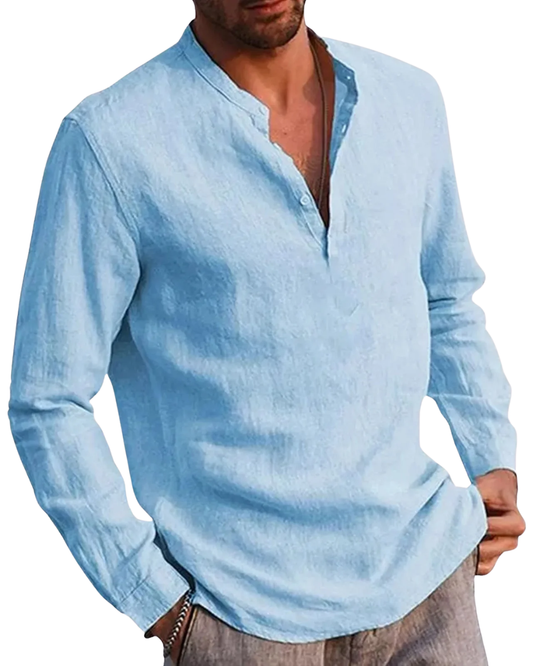 Camicia di lino casual