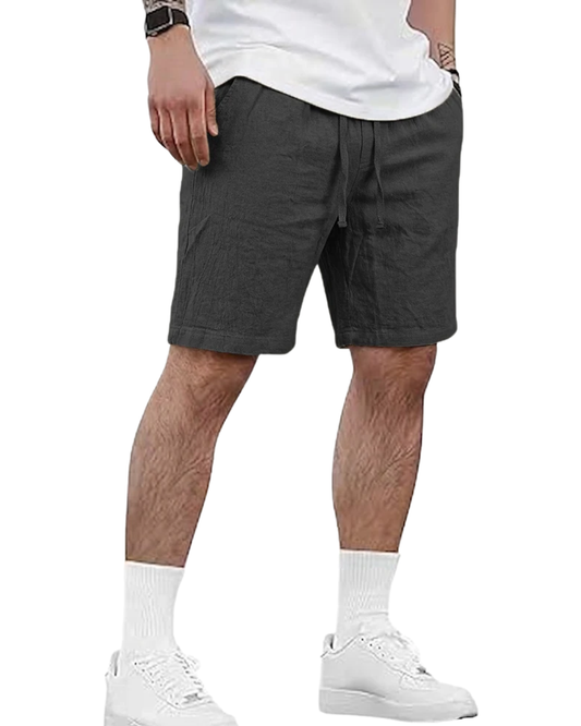 Pantaloncini da uomo in lino