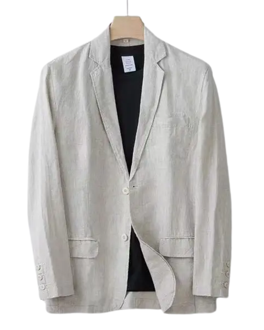 Elegante blazer in lino