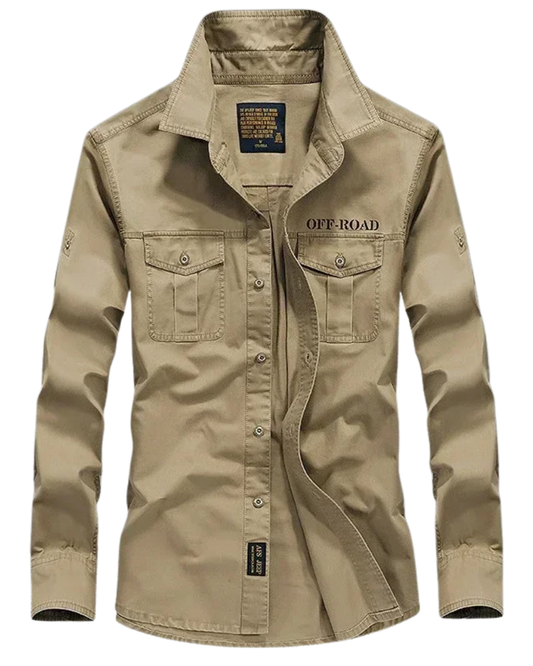 Chemise rétro en coton