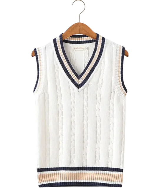 Elegante gilet da uomo senza maniche