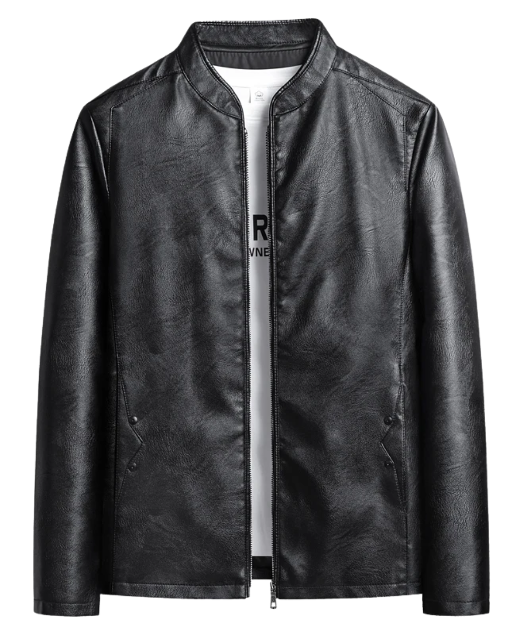 Giacca in pelle da lavoro