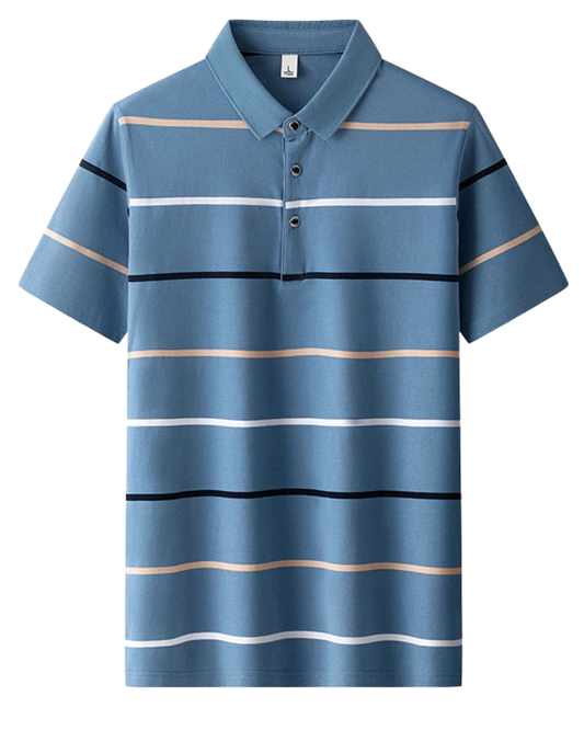 Polo à rayures élégant