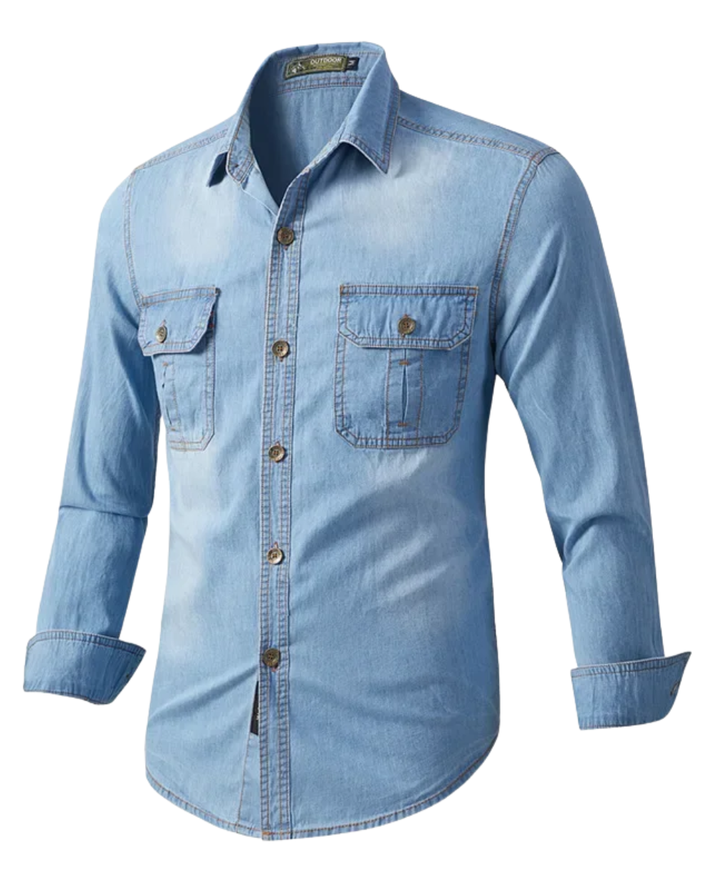 Chemise en denim élégante