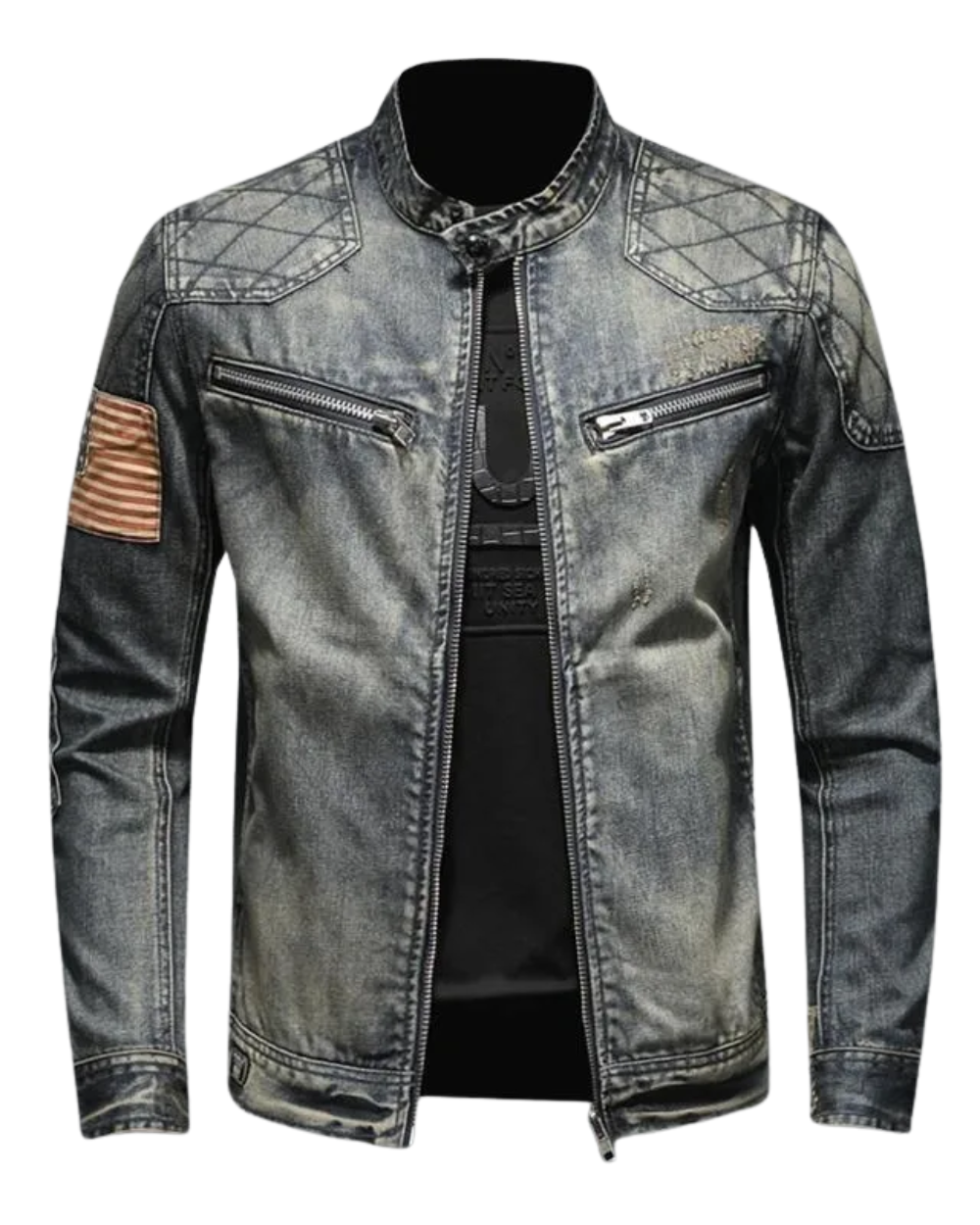 Giacca in denim retrò